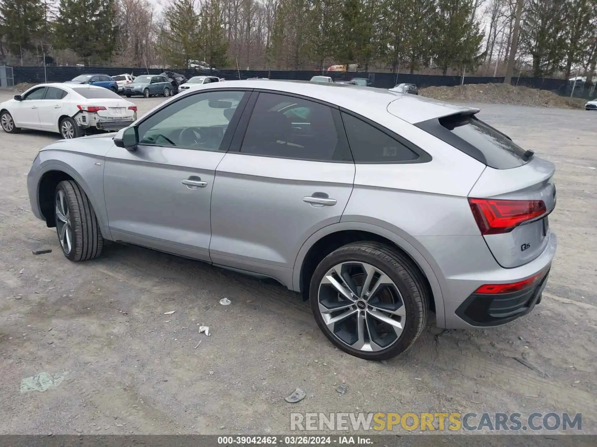 3 Фотография поврежденного автомобиля WA15AAFY6P2037133 AUDI Q5 SPORTBACK 2023