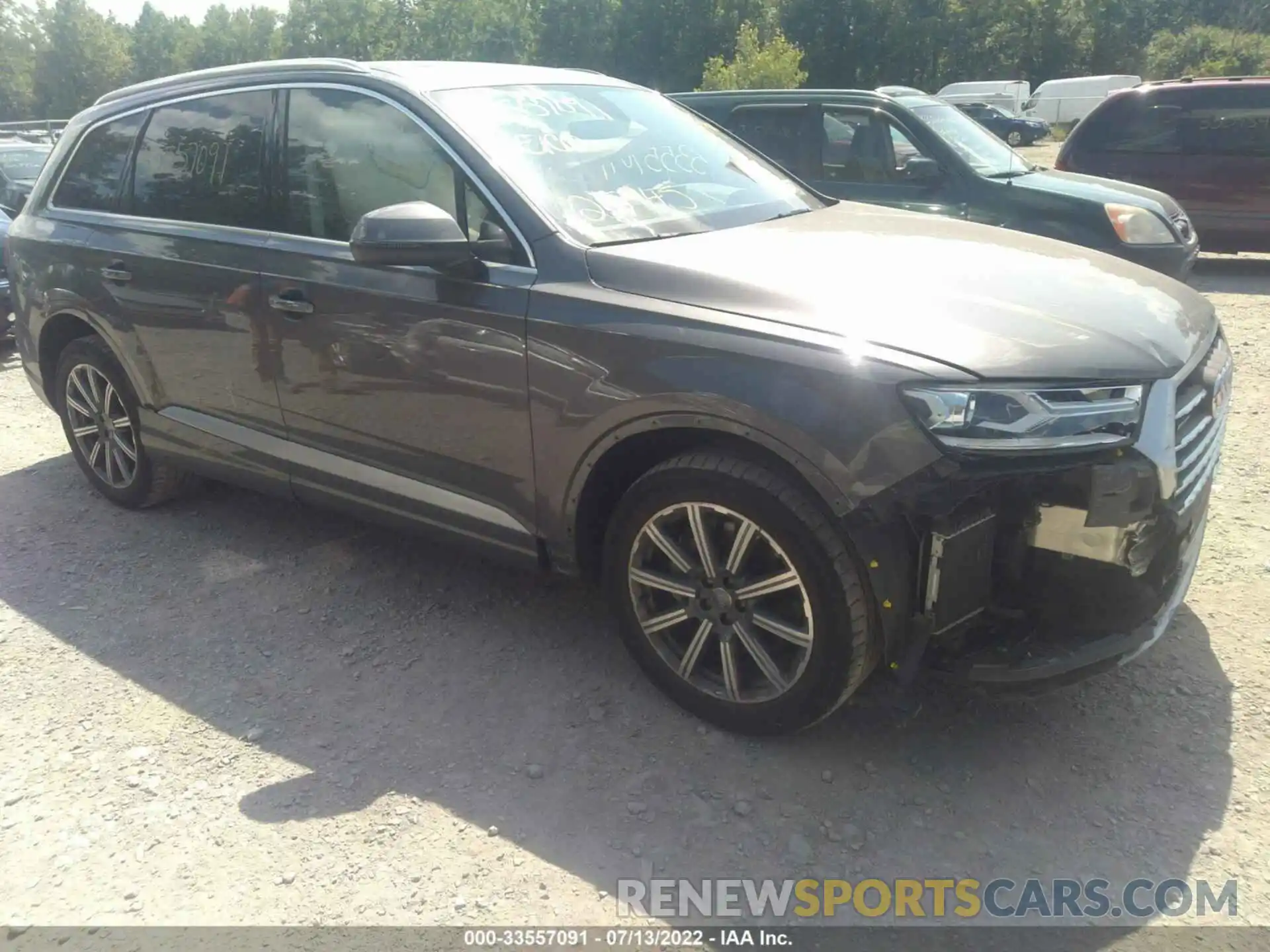 1 Фотография поврежденного автомобиля WA1AAAF70KD001733 AUDI Q7 2019