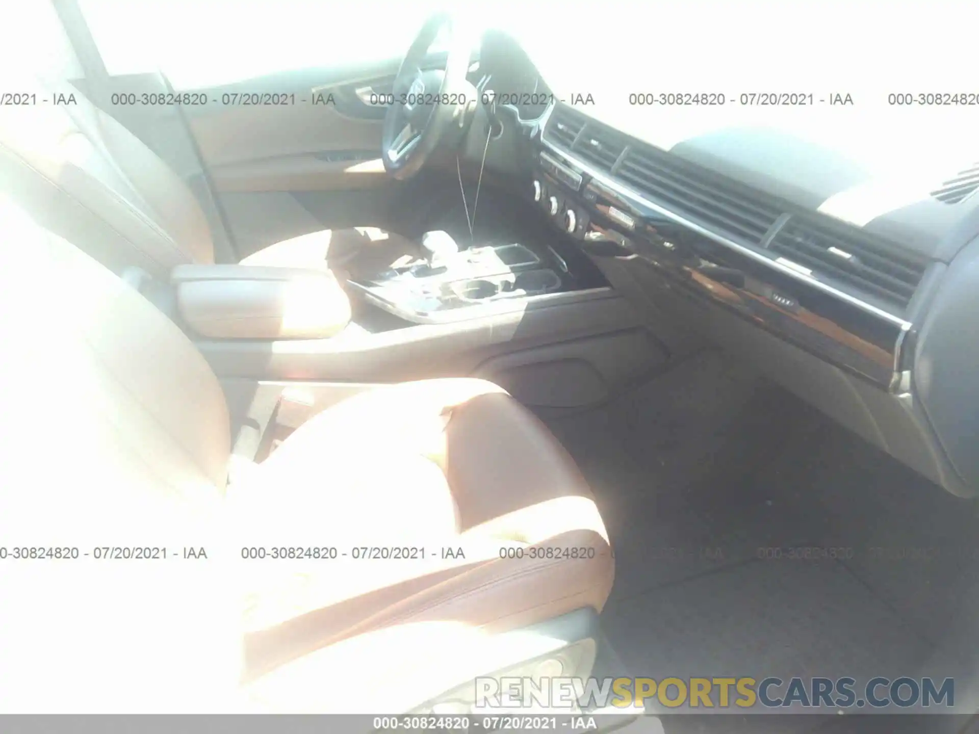 5 Photograph of a damaged car WA1AAAF70KD007824 AUDI Q7 2019