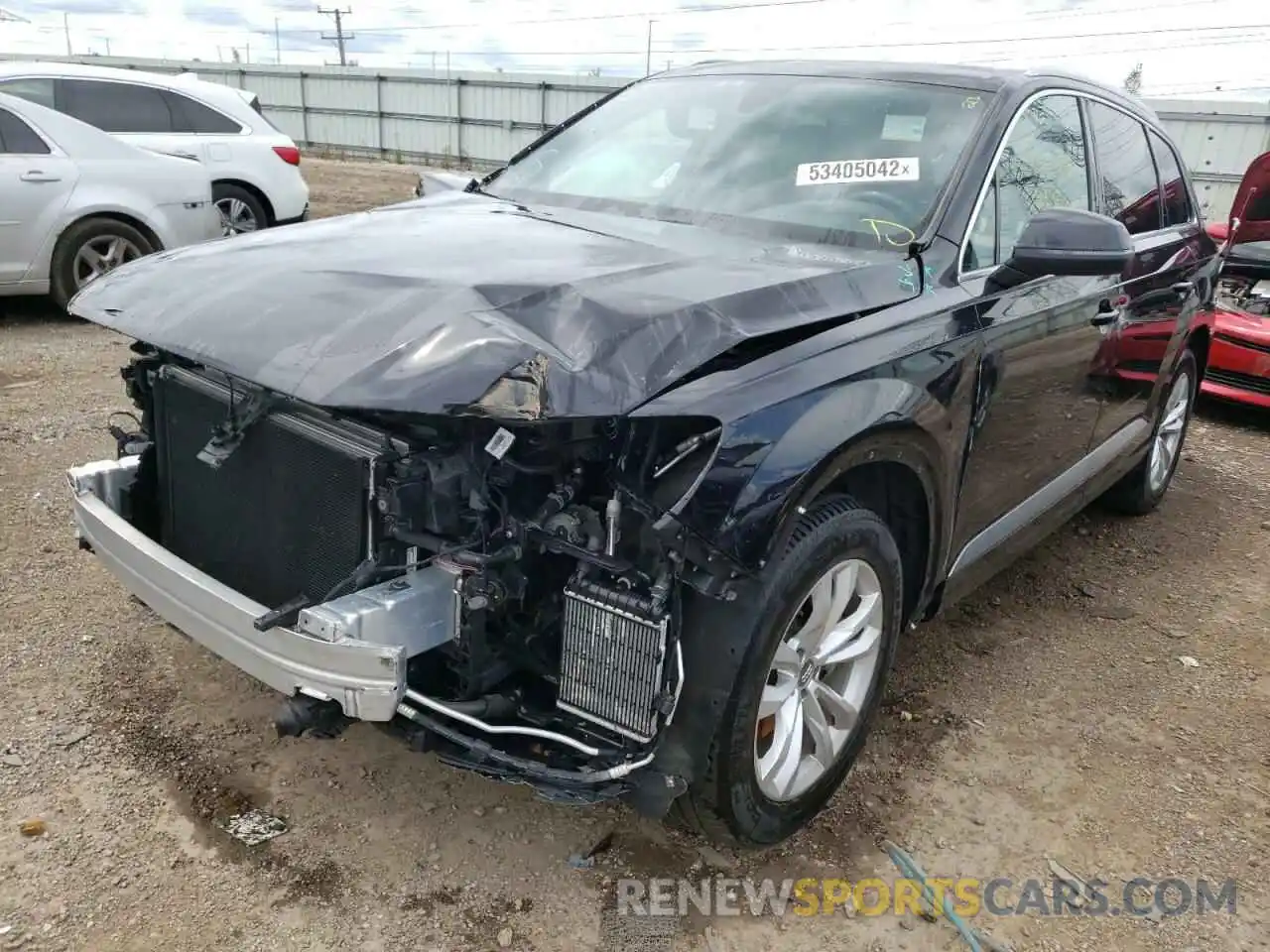 2 Photograph of a damaged car WA1AAAF71KD012711 AUDI Q7 2019