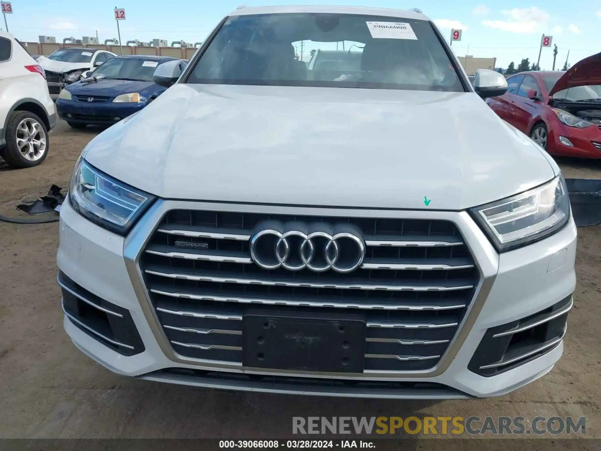 13 Photograph of a damaged car WA1AAAF72KD001894 AUDI Q7 2019