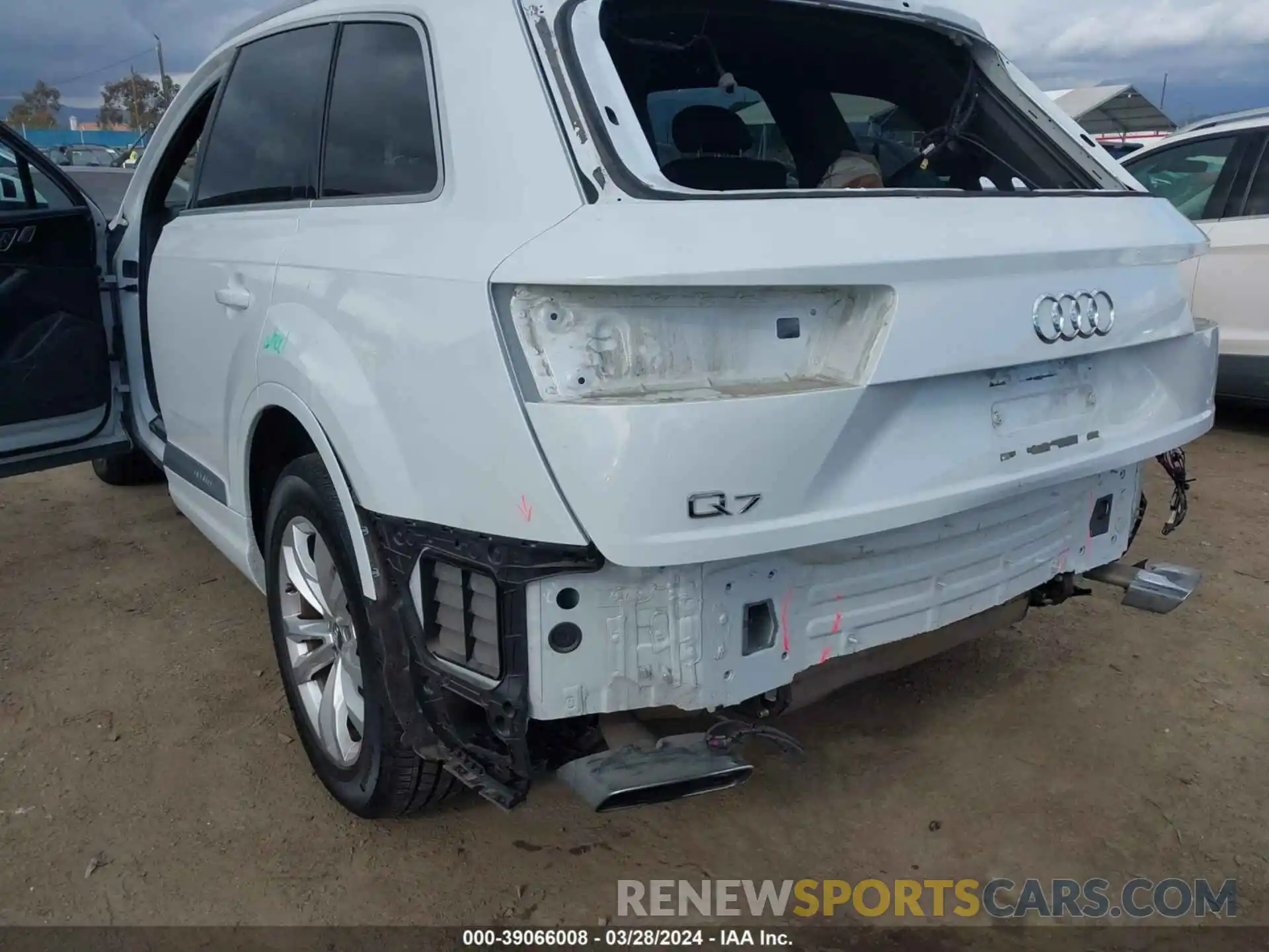 6 Photograph of a damaged car WA1AAAF72KD001894 AUDI Q7 2019