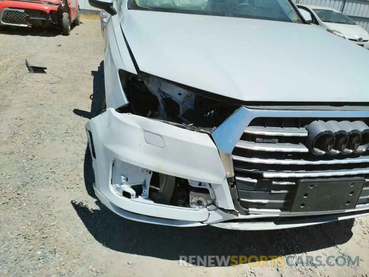 9 Photograph of a damaged car WA1AAAF72KD007811 AUDI Q7 2019