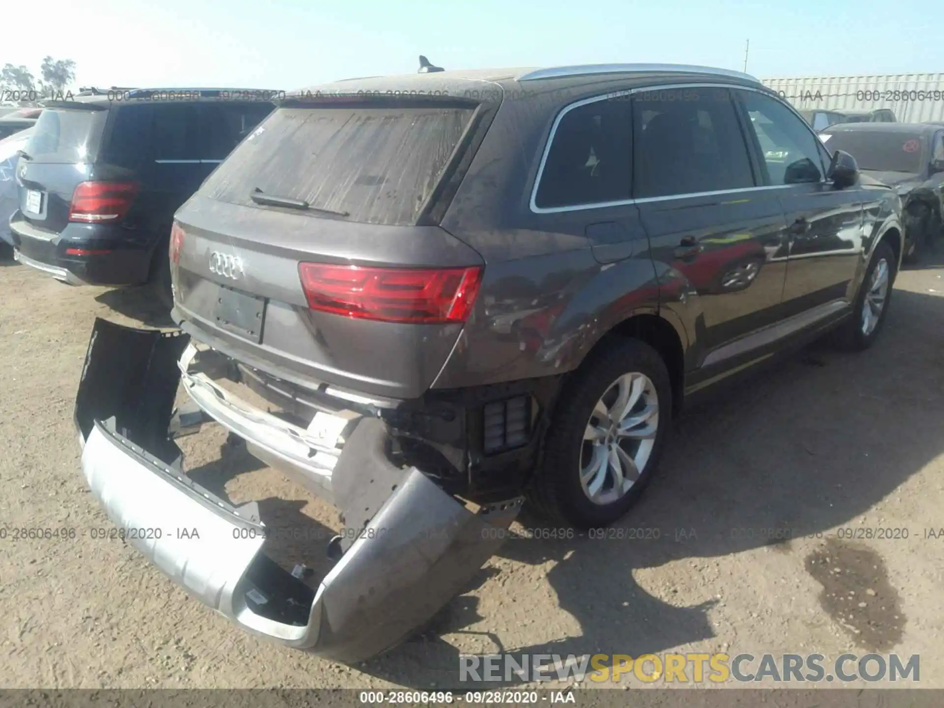 4 Фотография поврежденного автомобиля WA1AAAF72KD008473 AUDI Q7 2019