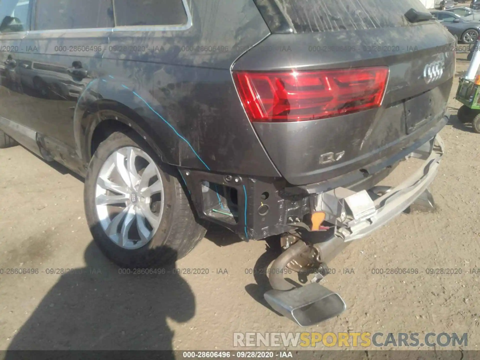 6 Photograph of a damaged car WA1AAAF72KD008473 AUDI Q7 2019