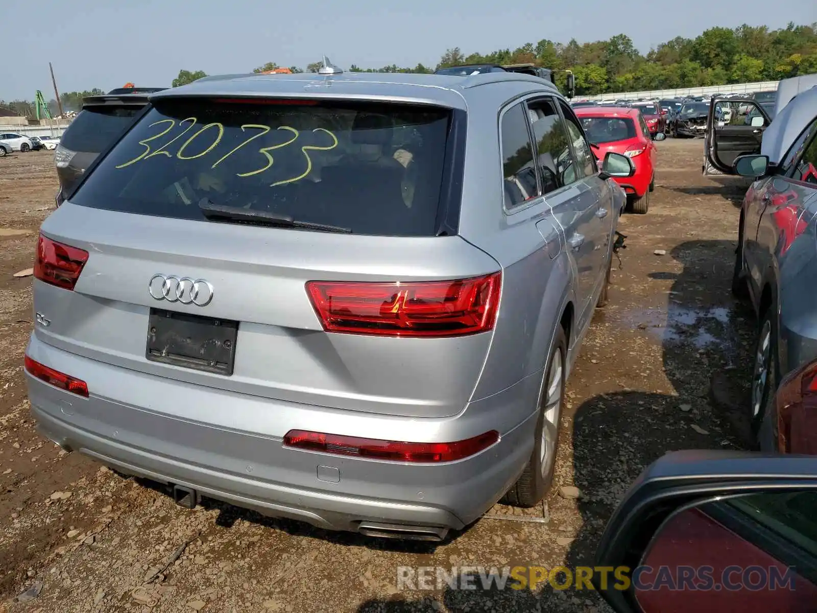 4 Photograph of a damaged car WA1AAAF72KD013608 AUDI Q7 2019