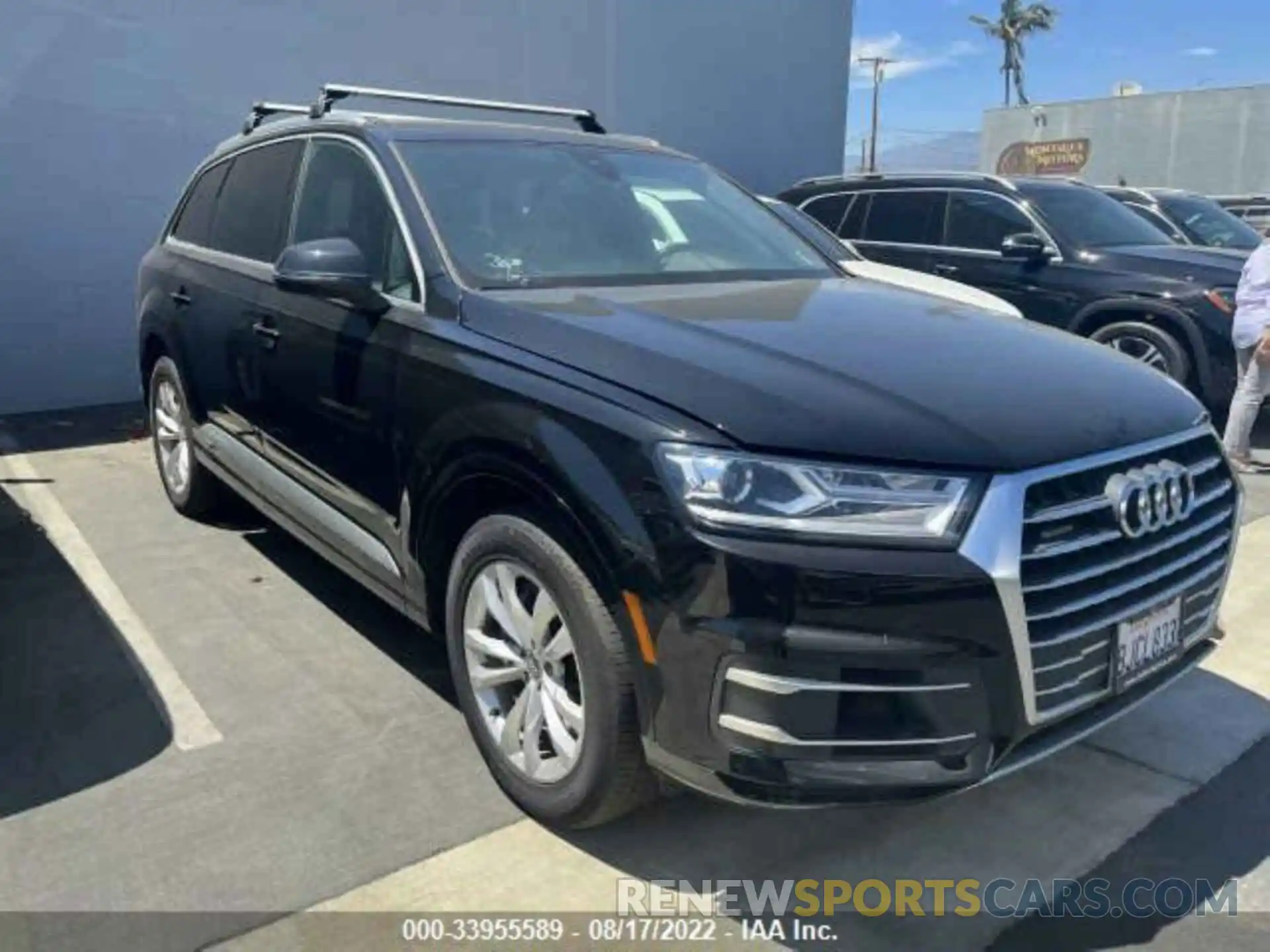 1 Photograph of a damaged car WA1AAAF72KD014242 AUDI Q7 2019