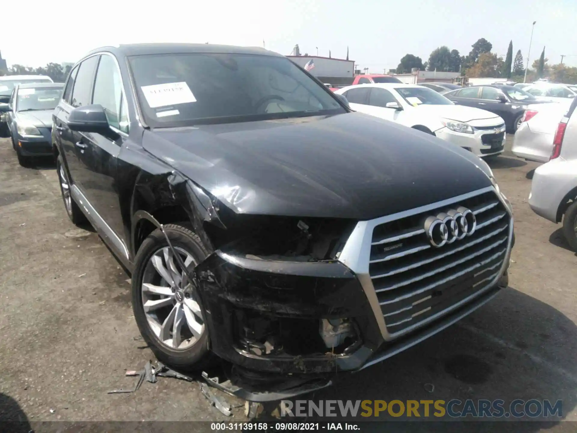 1 Photograph of a damaged car WA1AAAF74KD004781 AUDI Q7 2019