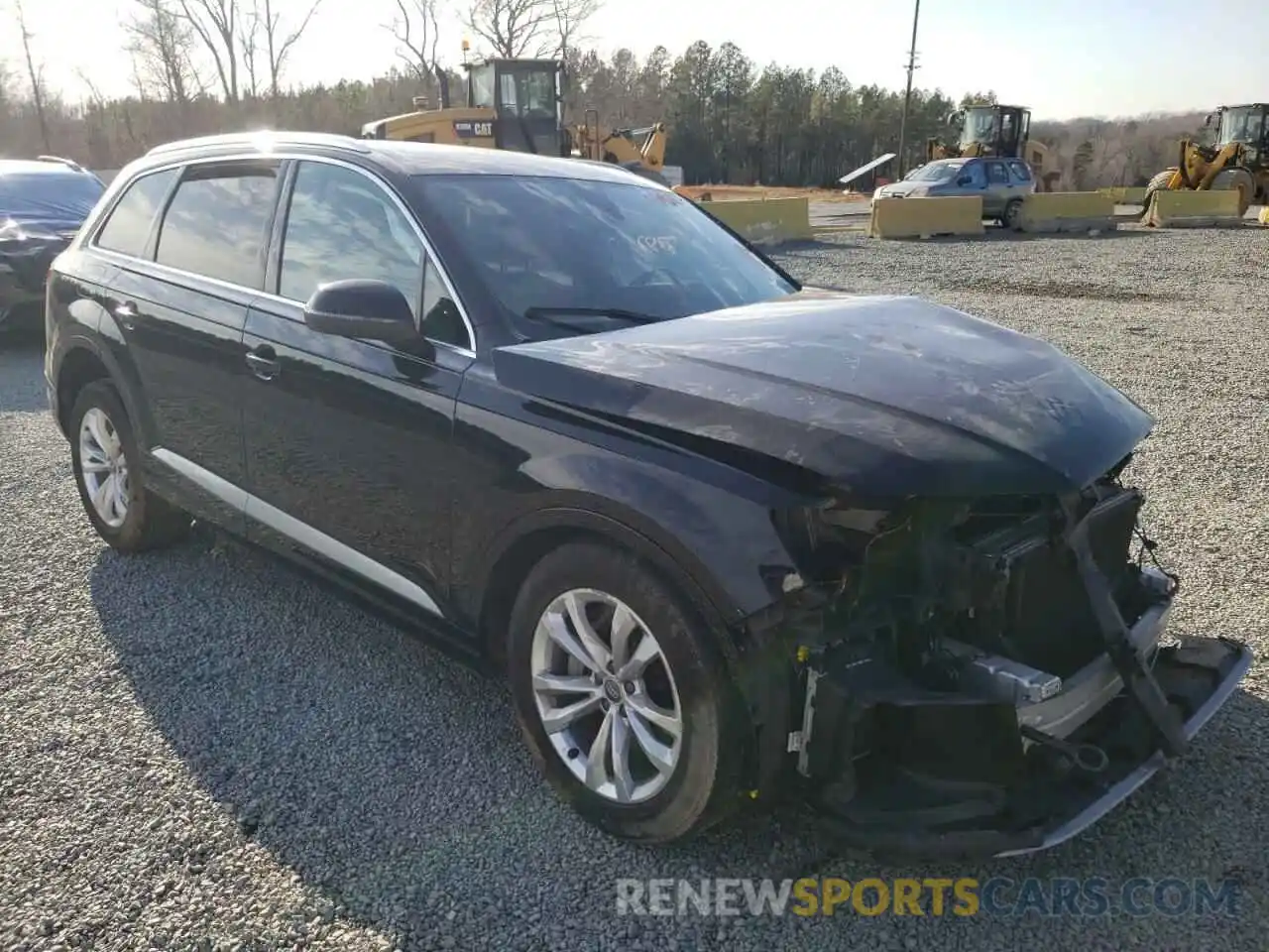 1 Photograph of a damaged car WA1AAAF74KD007244 AUDI Q7 2019