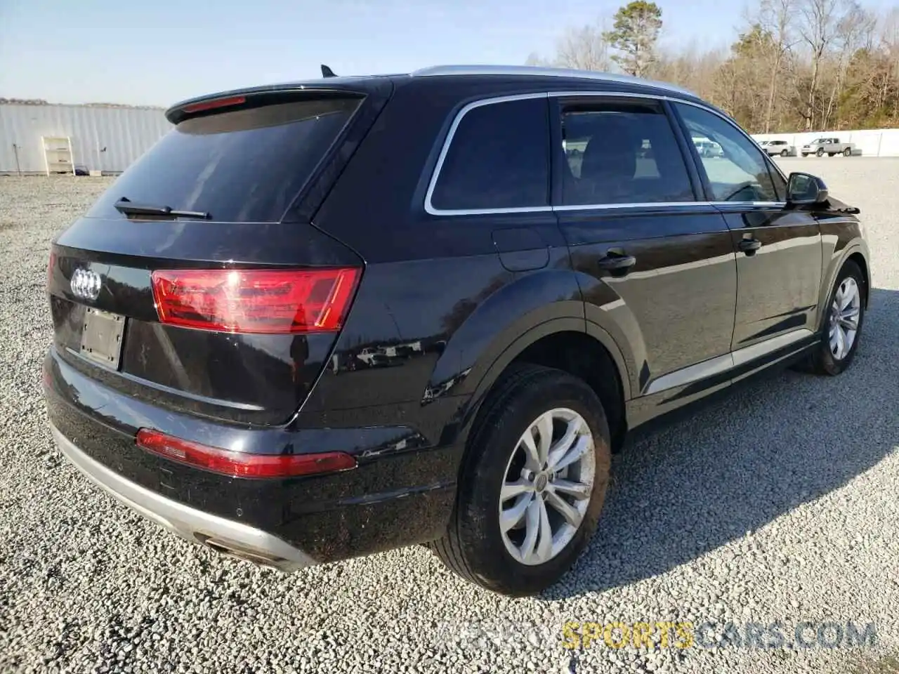 4 Photograph of a damaged car WA1AAAF74KD007244 AUDI Q7 2019