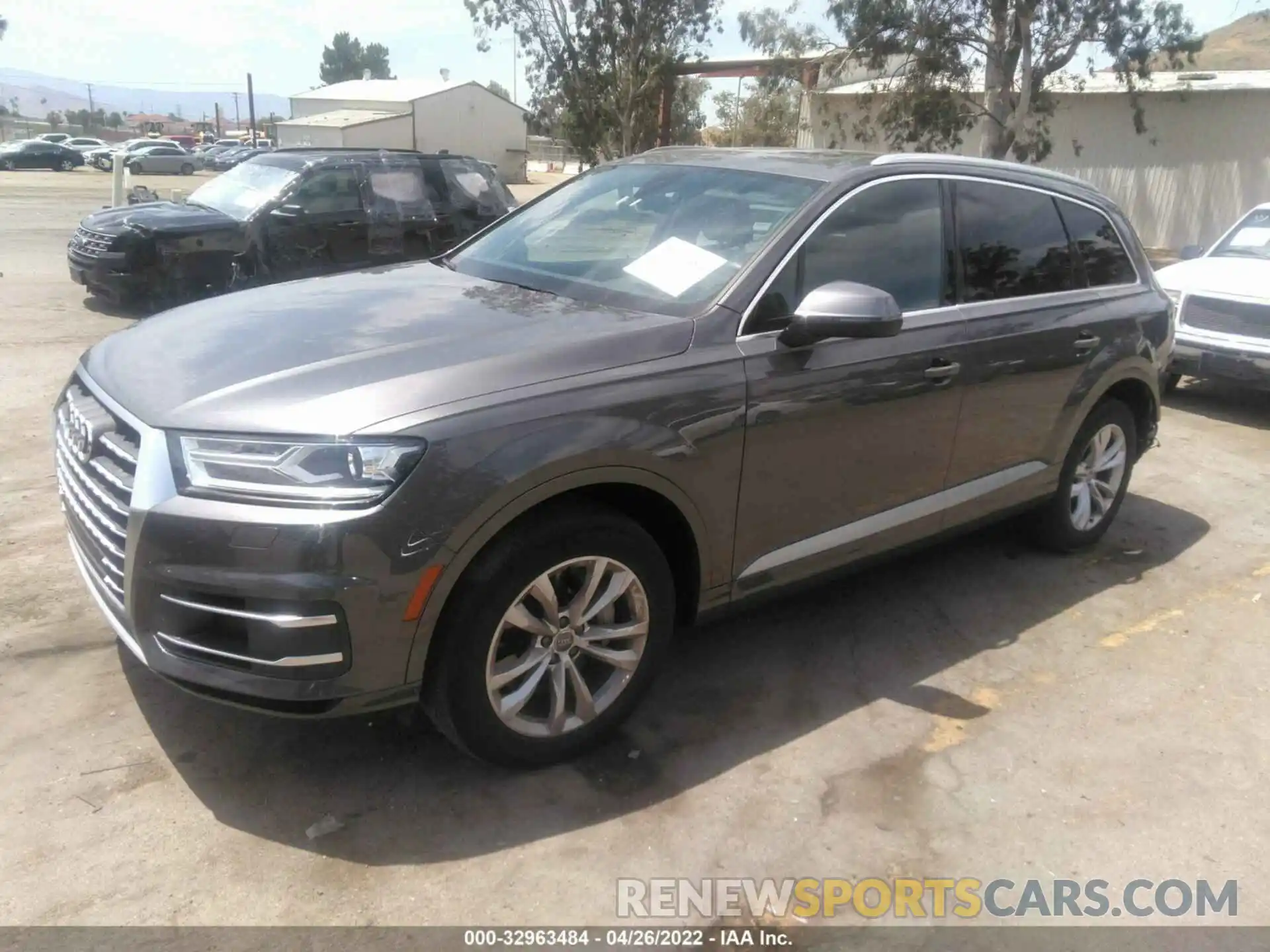 2 Photograph of a damaged car WA1AAAF75KD006393 AUDI Q7 2019