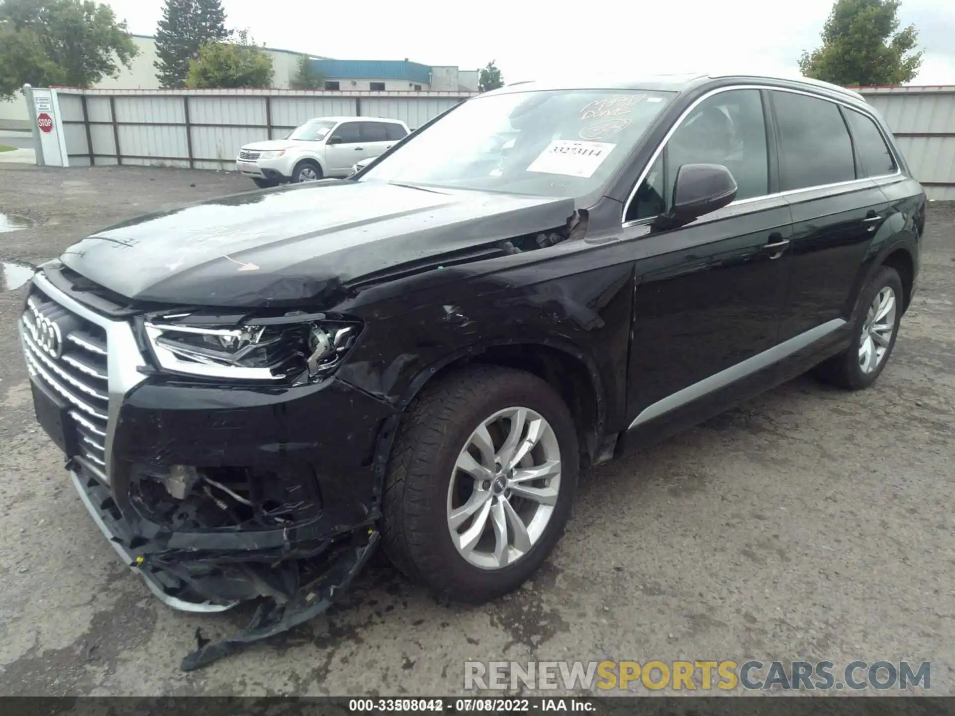 2 Photograph of a damaged car WA1AAAF75KD007012 AUDI Q7 2019