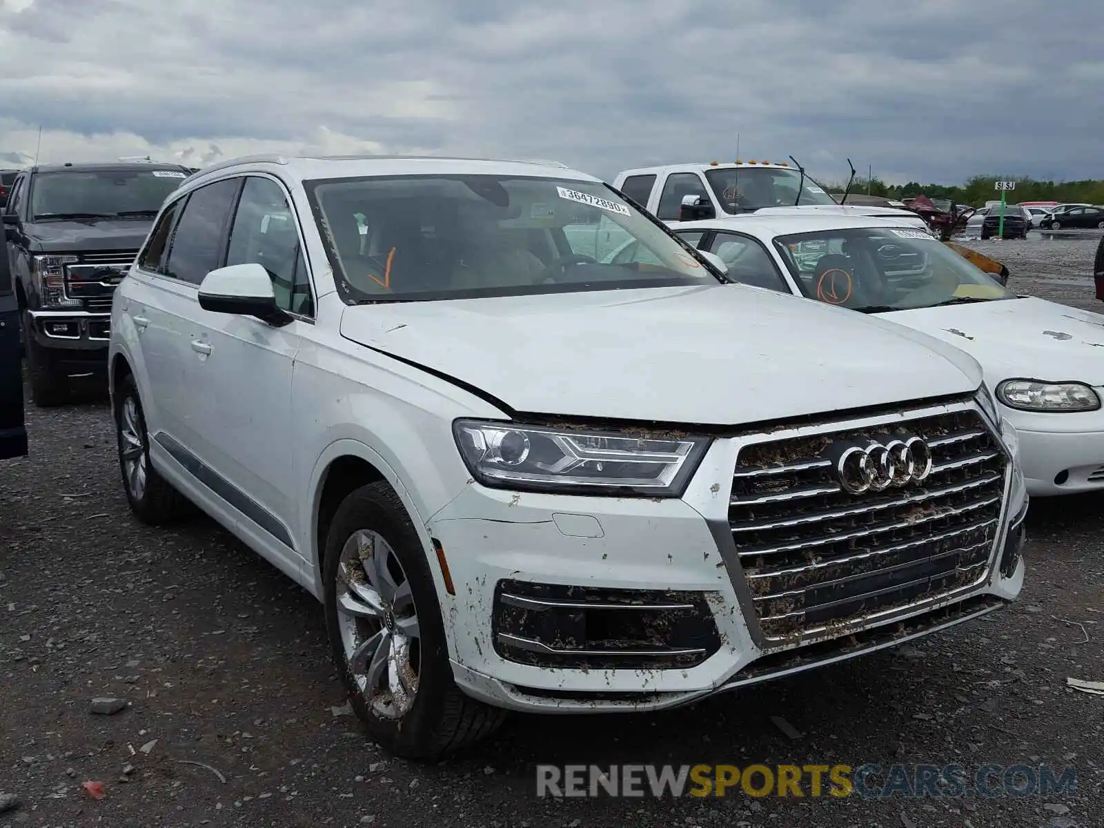 1 Фотография поврежденного автомобиля WA1AAAF75KD028328 AUDI Q7 2019