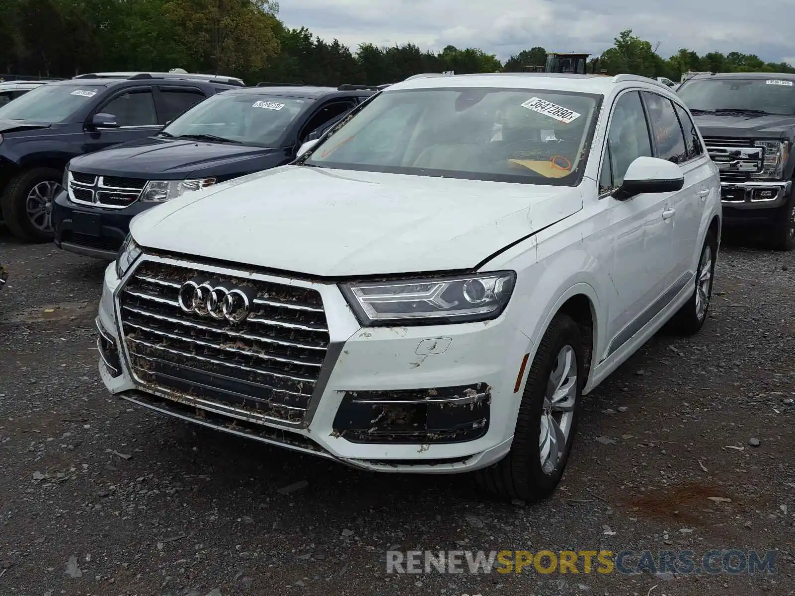 2 Фотография поврежденного автомобиля WA1AAAF75KD028328 AUDI Q7 2019