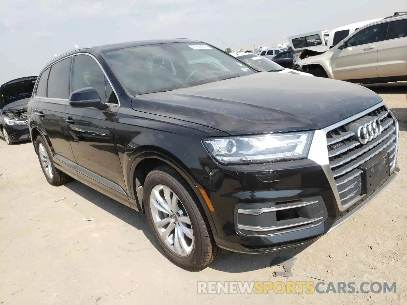 1 Photograph of a damaged car WA1AAAF76KD004720 AUDI Q7 2019