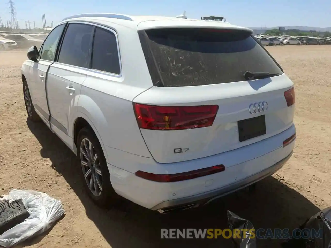 3 Photograph of a damaged car WA1AAAF76KD006659 AUDI Q7 2019