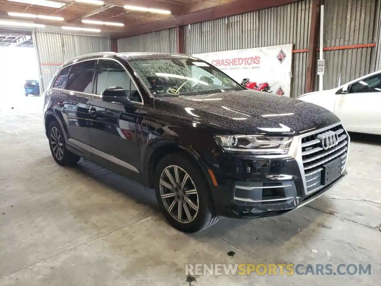 1 Photograph of a damaged car WA1AAAF77KD002135 AUDI Q7 2019