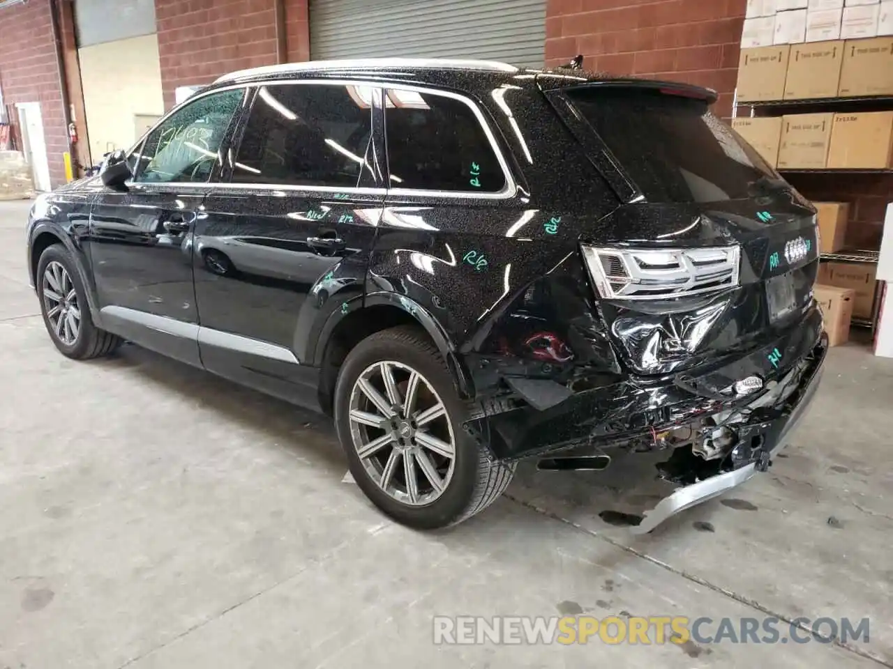 3 Photograph of a damaged car WA1AAAF77KD002135 AUDI Q7 2019