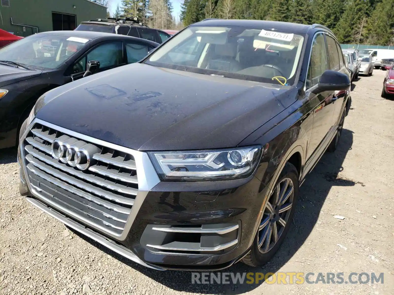 2 Photograph of a damaged car WA1AAAF78KD003438 AUDI Q7 2019