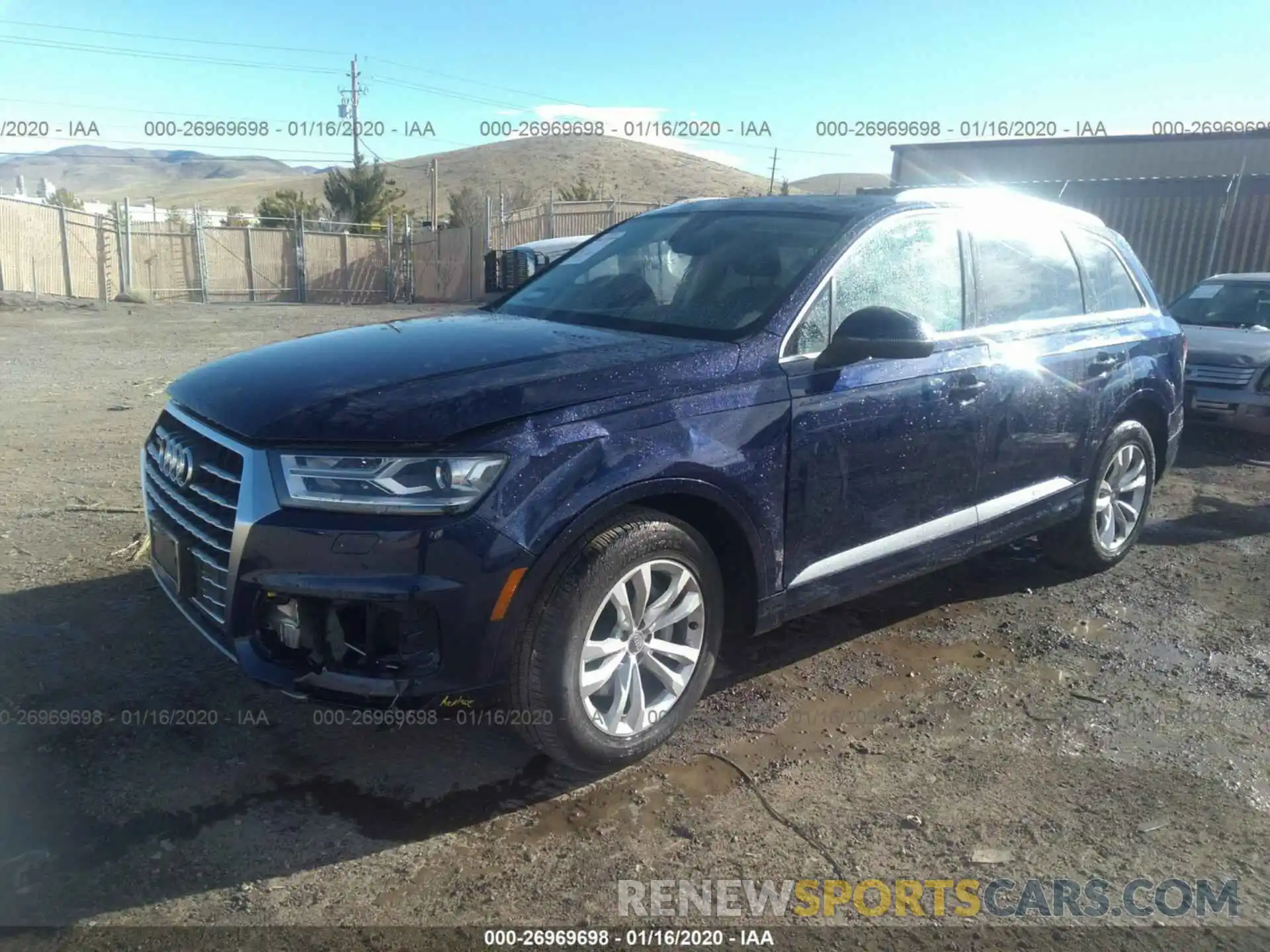 2 Photograph of a damaged car WA1AAAF79KD034388 AUDI Q7 2019