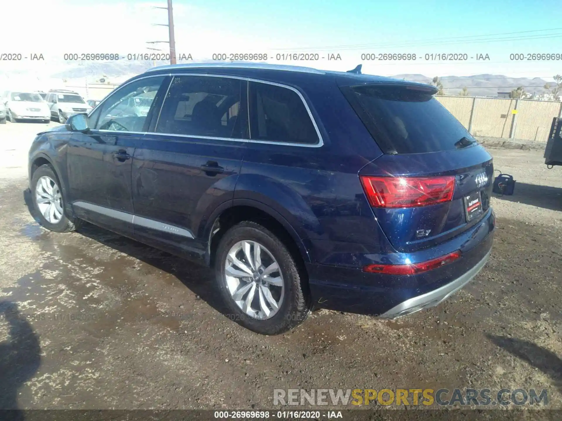 3 Photograph of a damaged car WA1AAAF79KD034388 AUDI Q7 2019