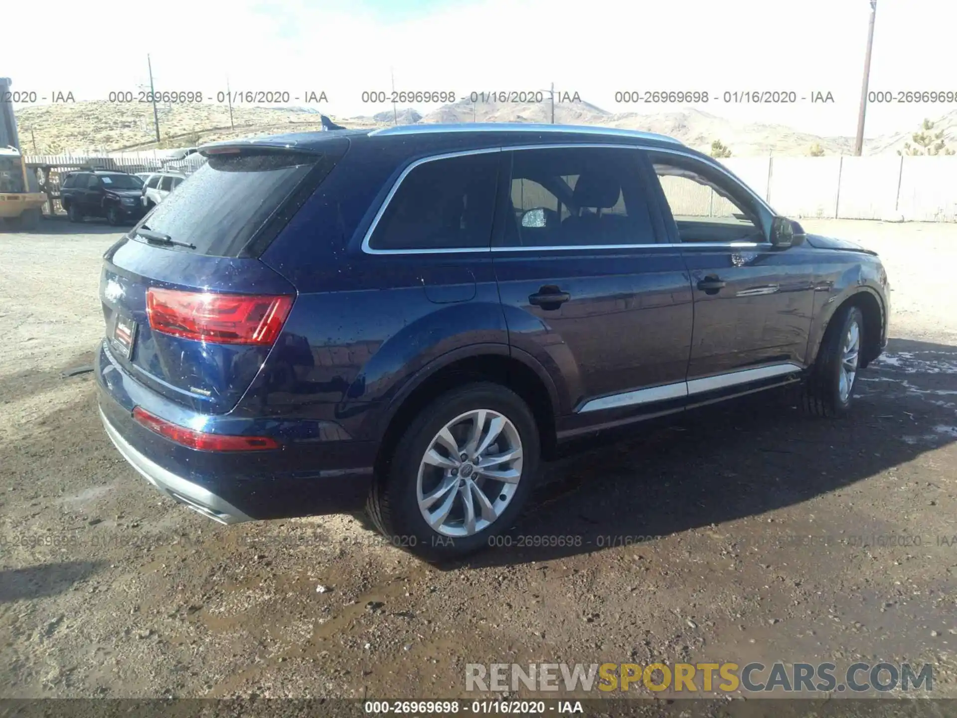 4 Photograph of a damaged car WA1AAAF79KD034388 AUDI Q7 2019