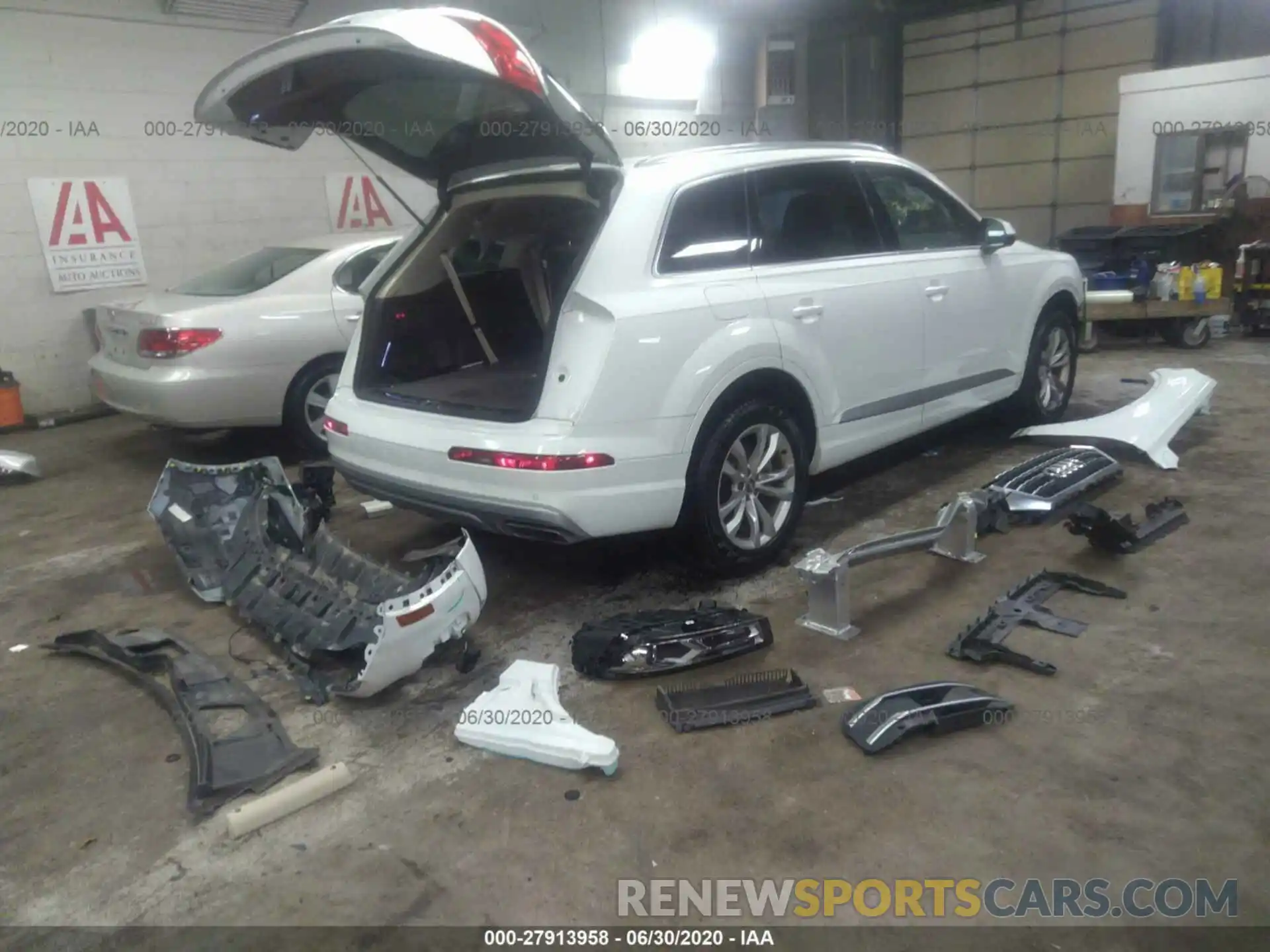 4 Photograph of a damaged car WA1AHAF70KD017877 AUDI Q7 2019