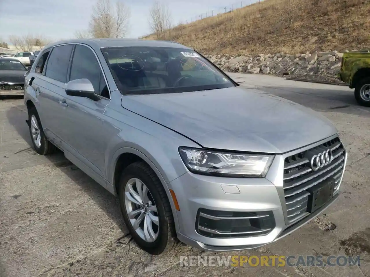 1 Photograph of a damaged car WA1AHAF70KD018799 AUDI Q7 2019