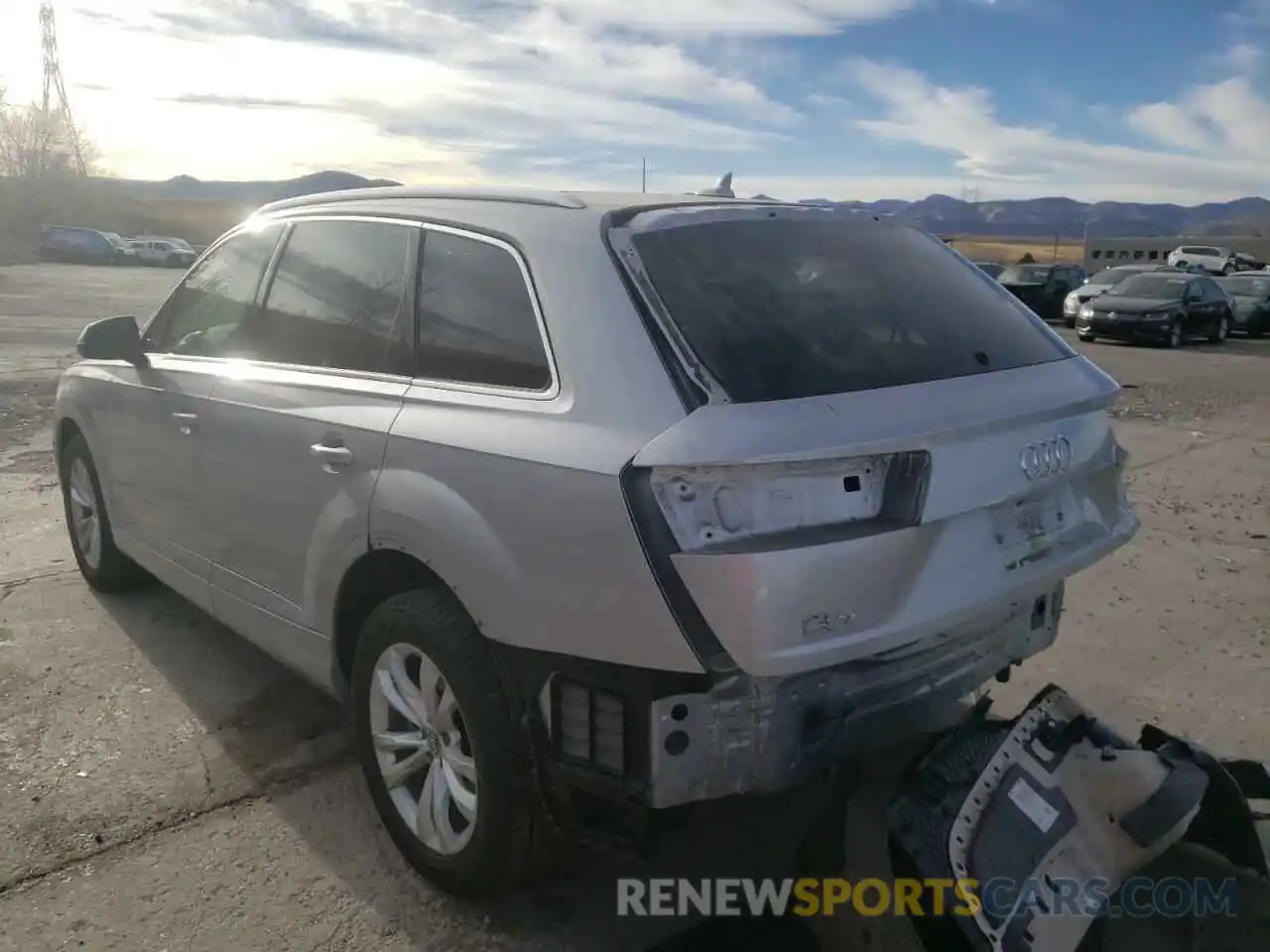 3 Photograph of a damaged car WA1AHAF70KD018799 AUDI Q7 2019