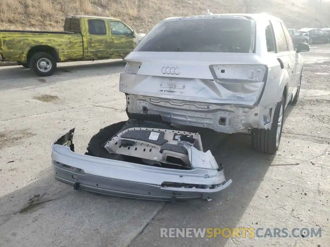 9 Photograph of a damaged car WA1AHAF70KD018799 AUDI Q7 2019