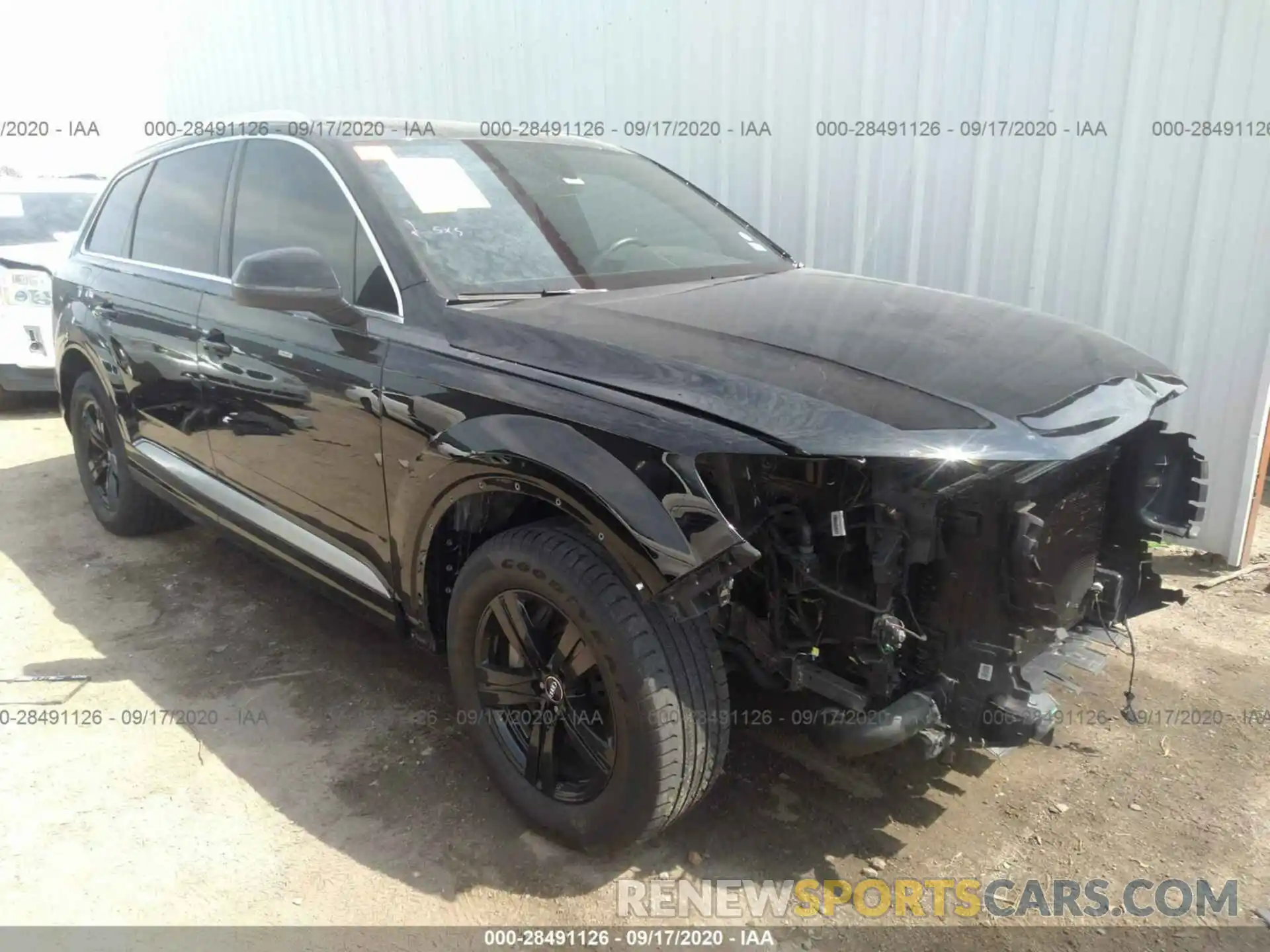 1 Photograph of a damaged car WA1AHAF70KD019712 AUDI Q7 2019