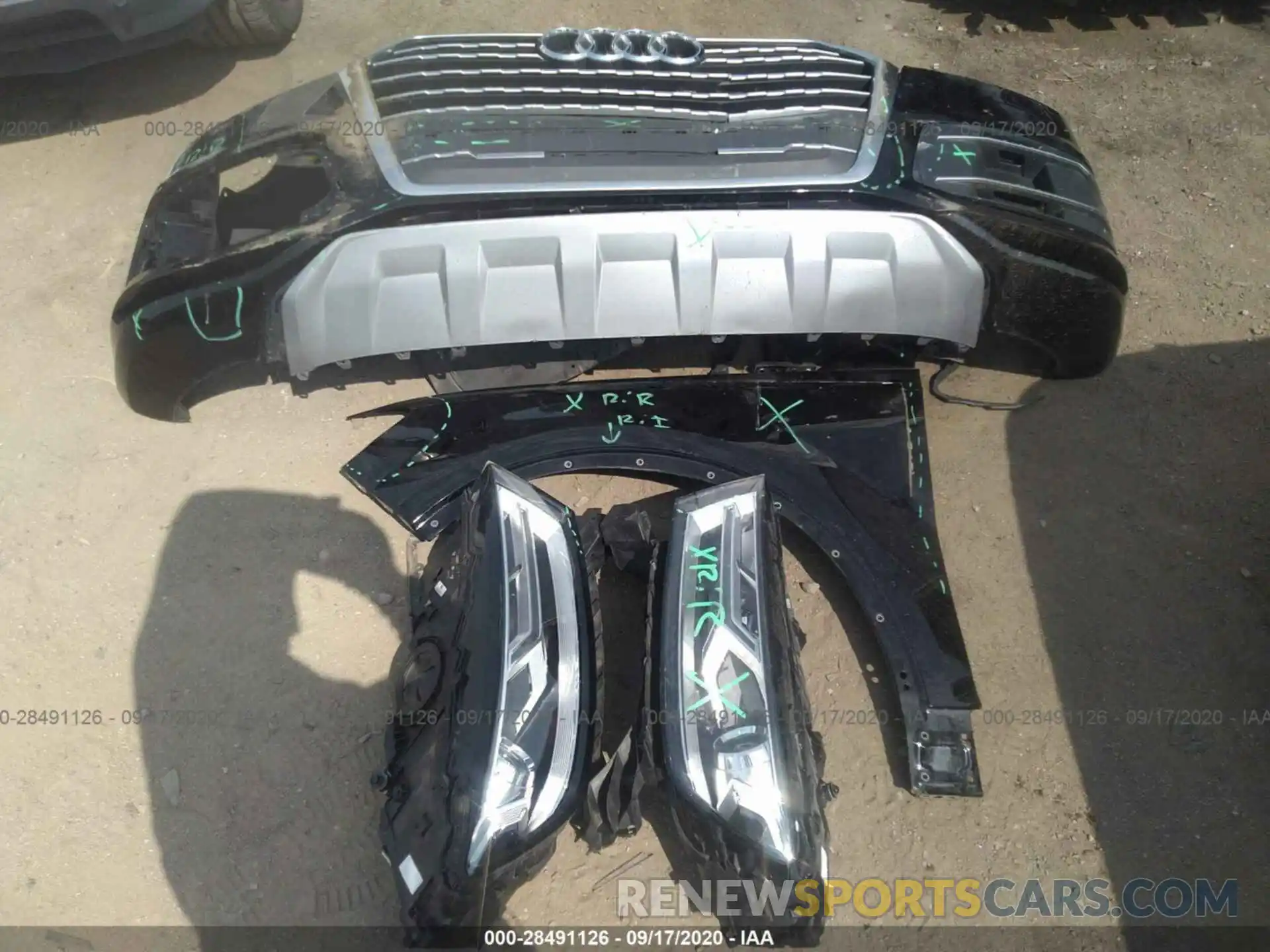 12 Photograph of a damaged car WA1AHAF70KD019712 AUDI Q7 2019