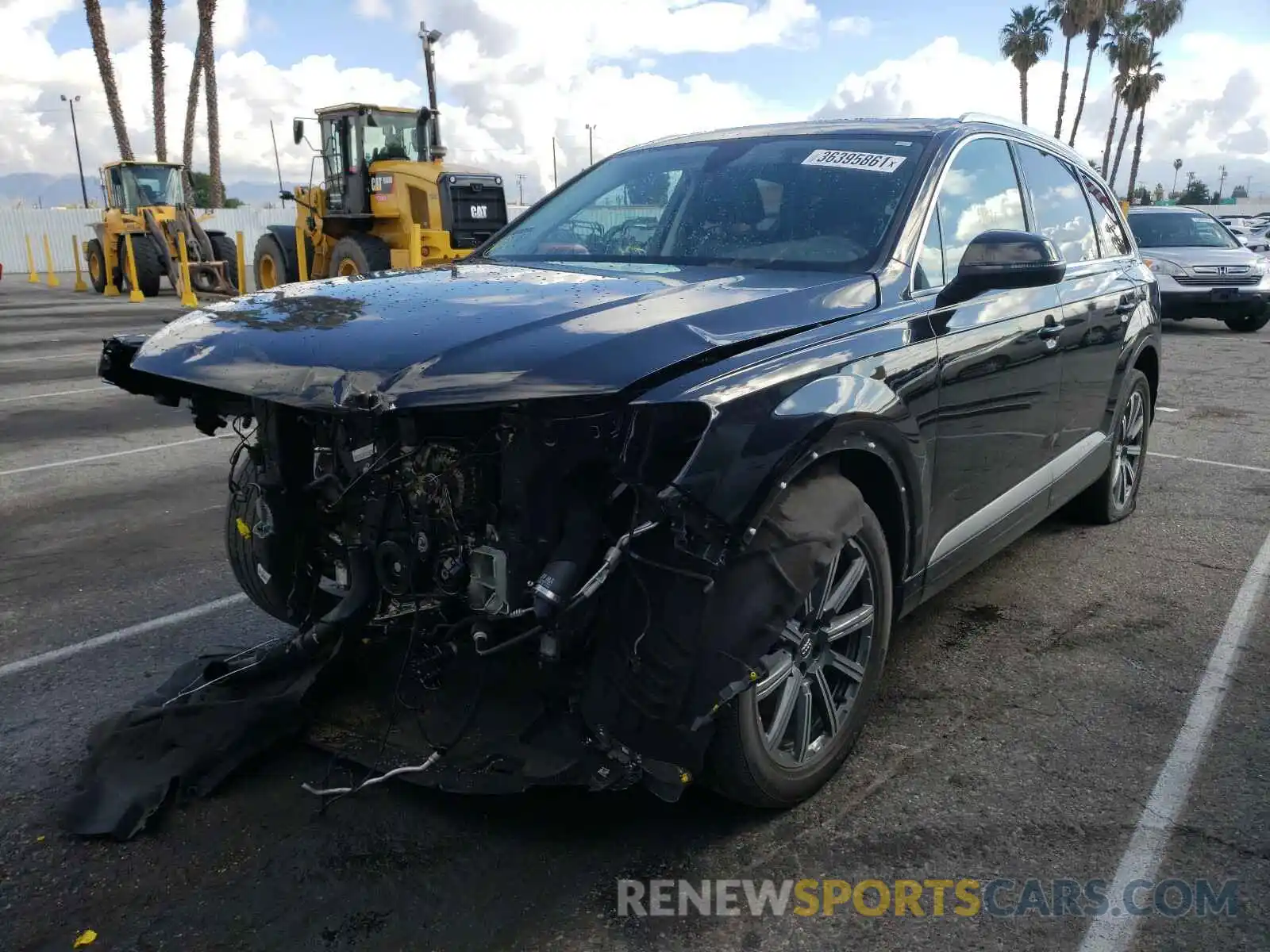 2 Photograph of a damaged car WA1AHAF70KD022738 AUDI Q7 2019