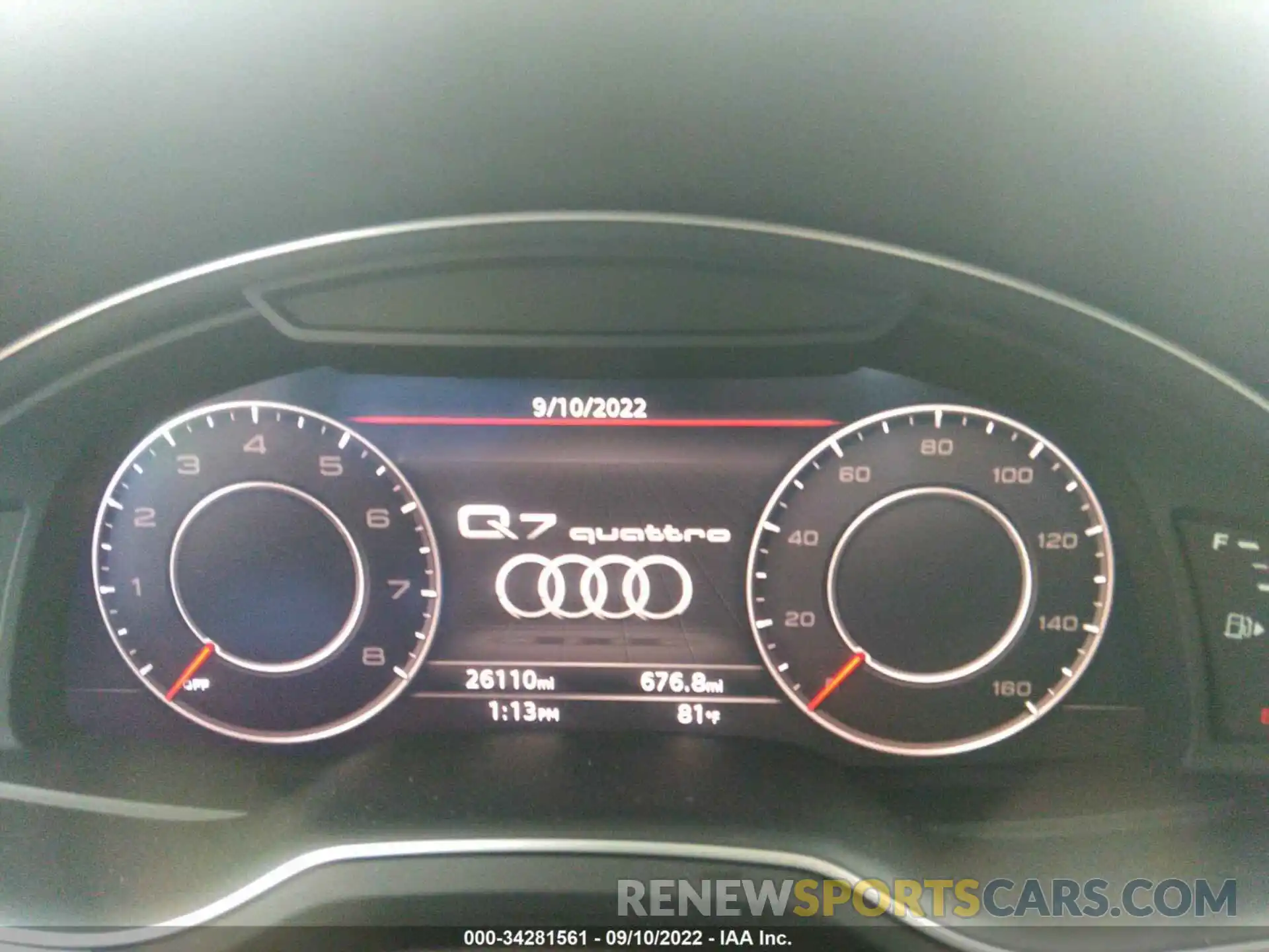 7 Photograph of a damaged car WA1AHAF70KD047509 AUDI Q7 2019