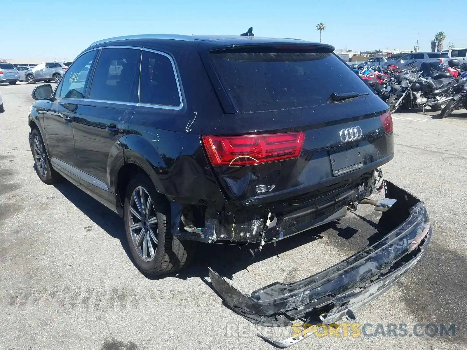 3 Photograph of a damaged car WA1AHAF71KD021498 AUDI Q7 2019