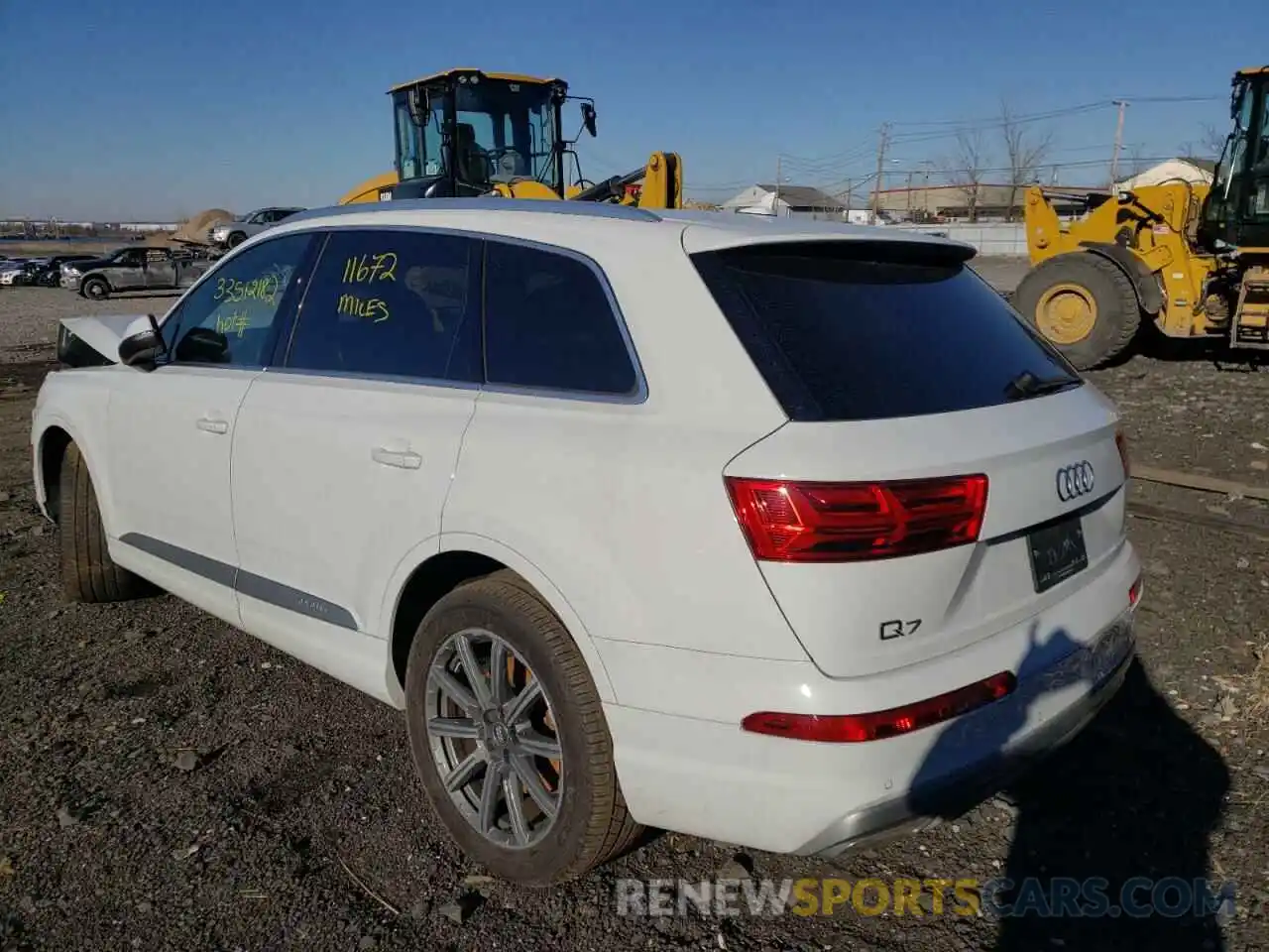 3 Photograph of a damaged car WA1AHAF71KD025681 AUDI Q7 2019