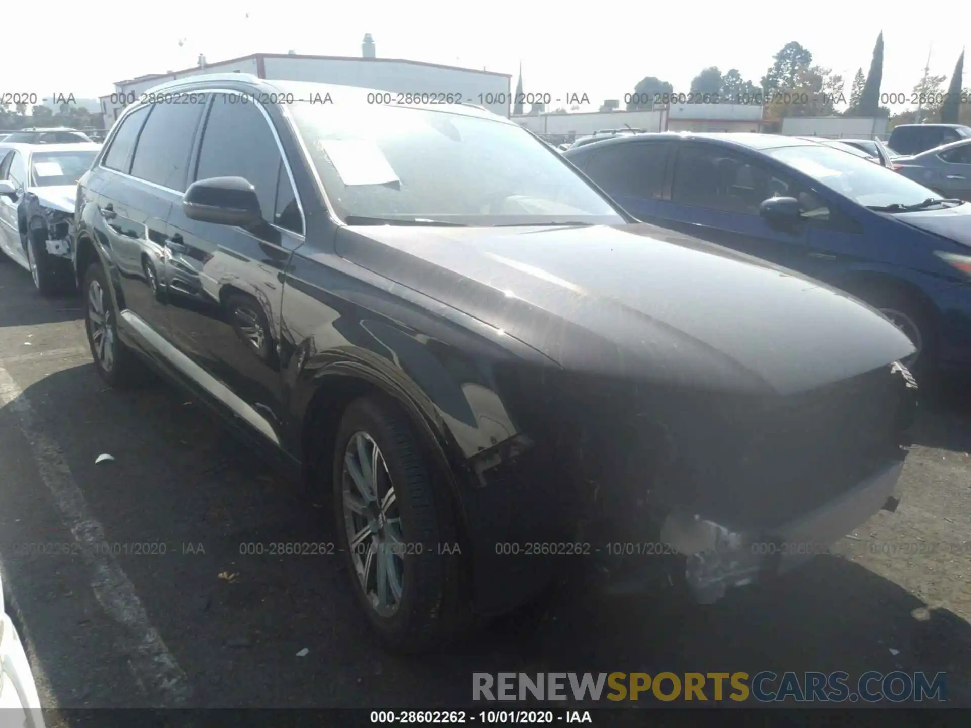 1 Photograph of a damaged car WA1AHAF71KD033697 AUDI Q7 2019