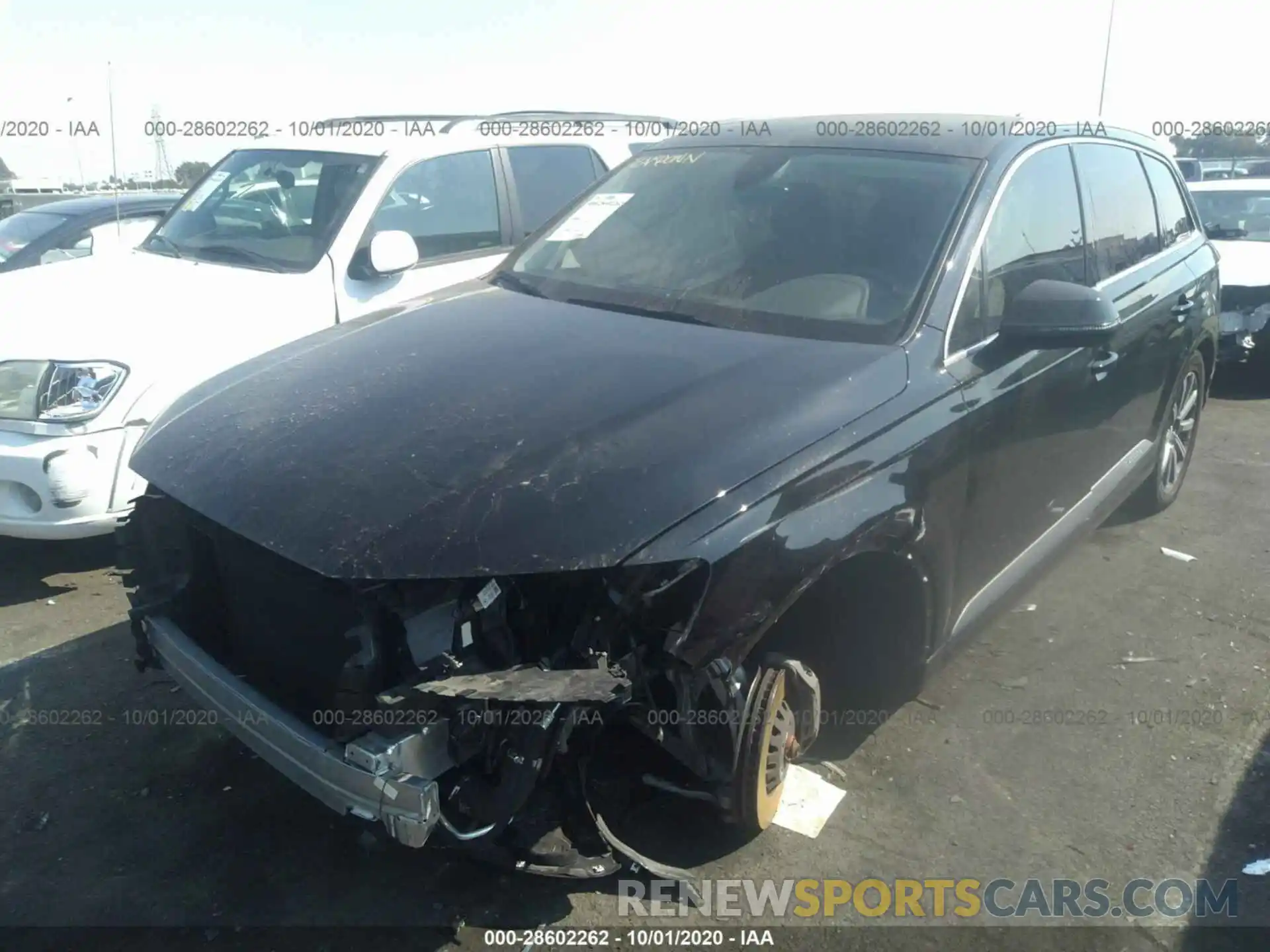 2 Photograph of a damaged car WA1AHAF71KD033697 AUDI Q7 2019