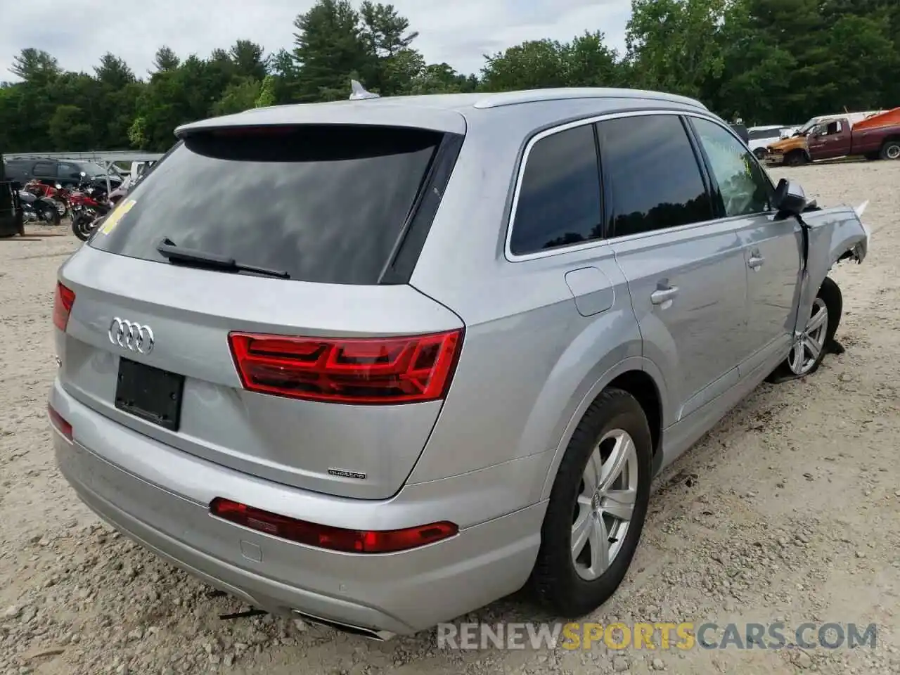 4 Фотография поврежденного автомобиля WA1AHAF71KD035126 AUDI Q7 2019