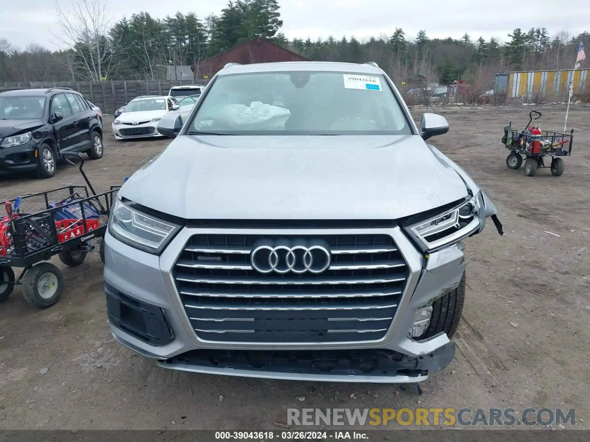 12 Фотография поврежденного автомобиля WA1AHAF71KD037037 AUDI Q7 2019