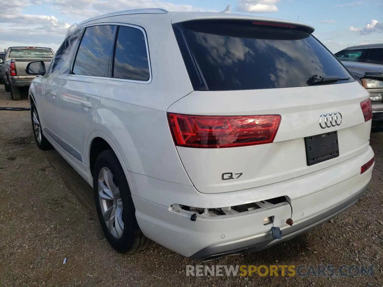 3 Фотография поврежденного автомобиля WA1AHAF71KD049737 AUDI Q7 2019