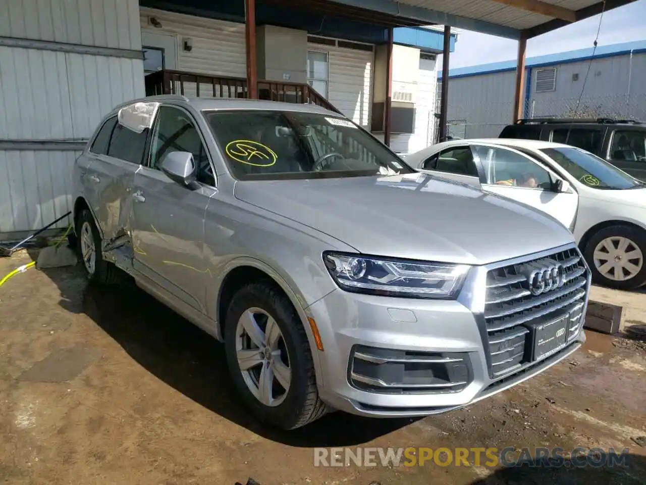 1 Photograph of a damaged car WA1AHAF72KD020666 AUDI Q7 2019