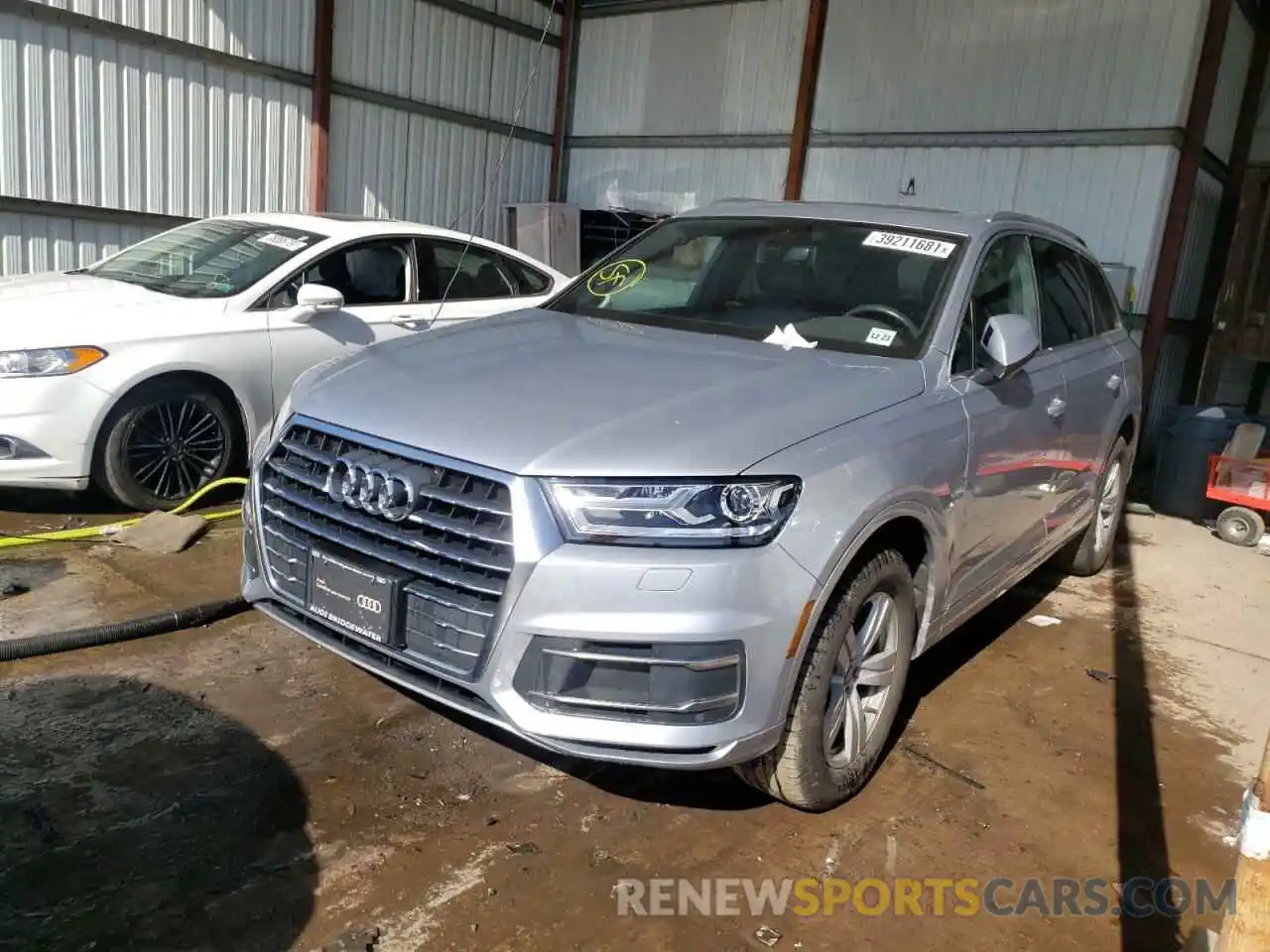 2 Фотография поврежденного автомобиля WA1AHAF72KD020666 AUDI Q7 2019