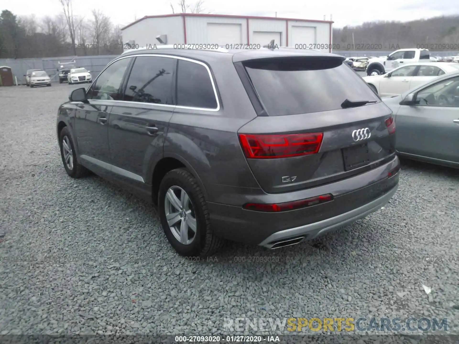 3 Photograph of a damaged car WA1AHAF72KD021364 AUDI Q7 2019