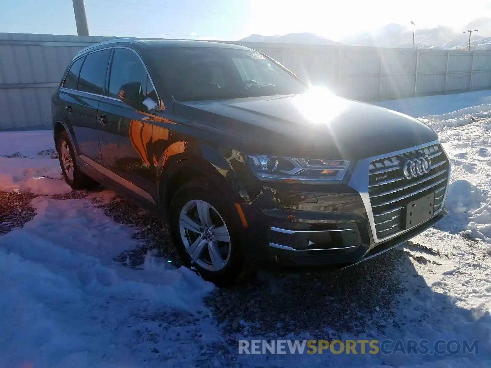 1 Photograph of a damaged car WA1AHAF72KD022661 AUDI Q7 2019