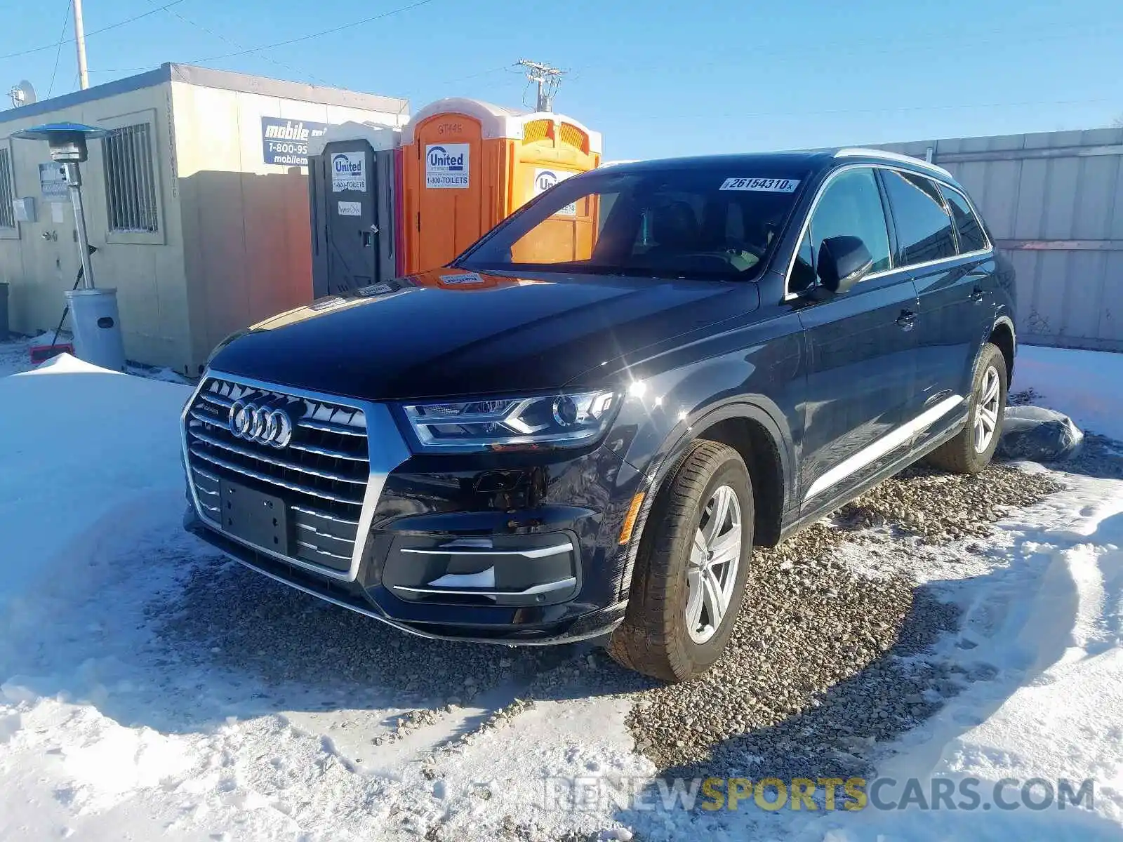 2 Photograph of a damaged car WA1AHAF72KD022661 AUDI Q7 2019