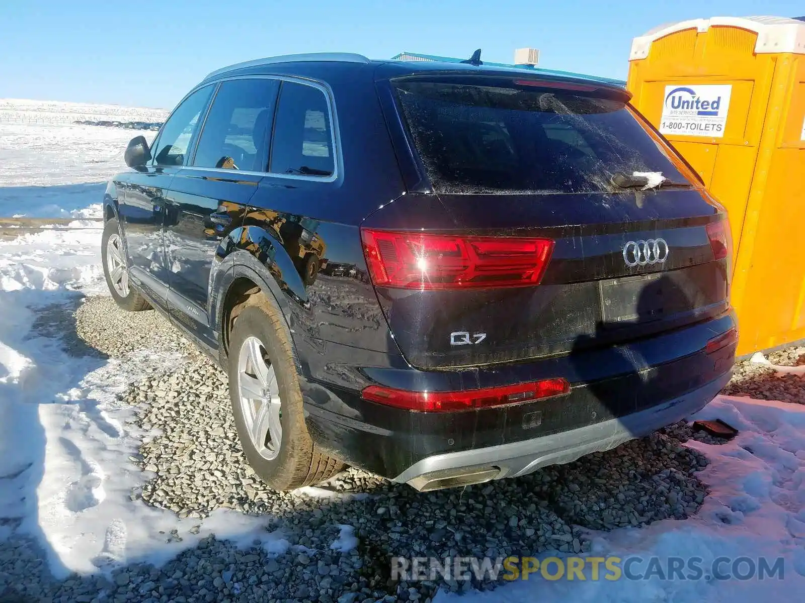 3 Photograph of a damaged car WA1AHAF72KD022661 AUDI Q7 2019