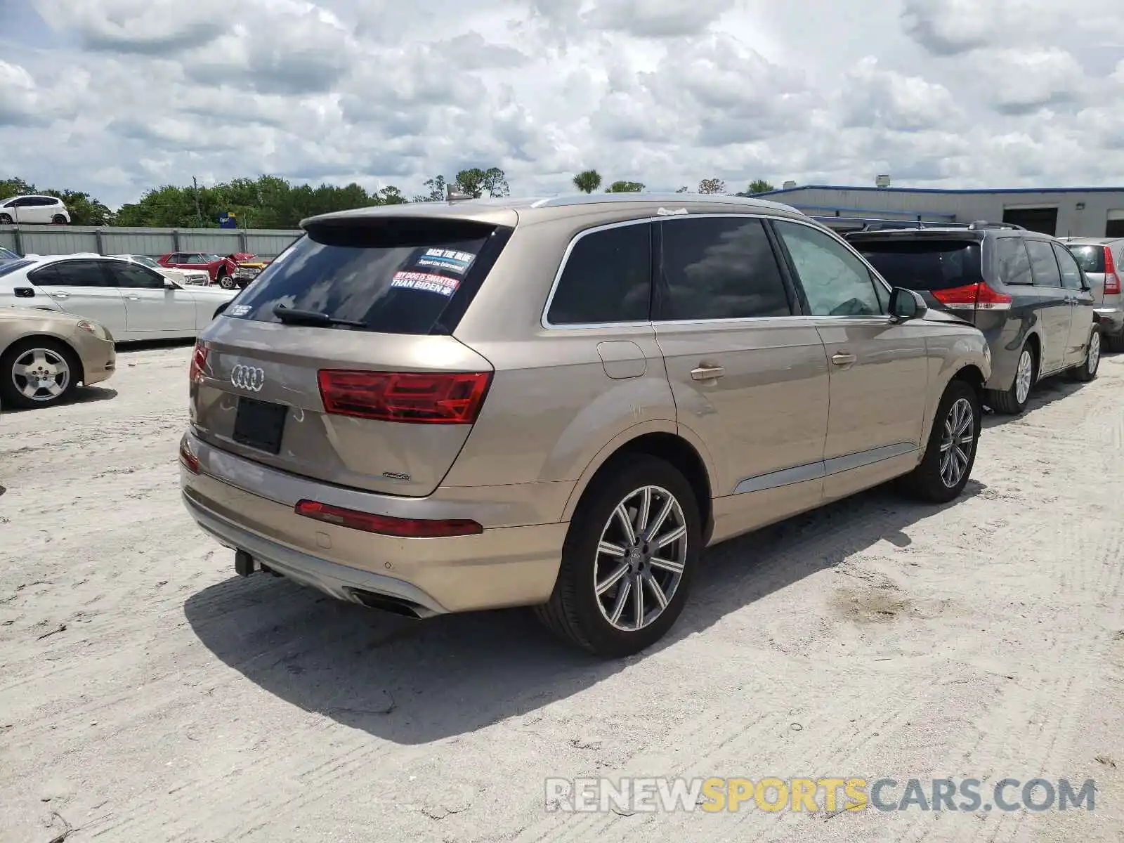 4 Photograph of a damaged car WA1AHAF72KD031568 AUDI Q7 2019