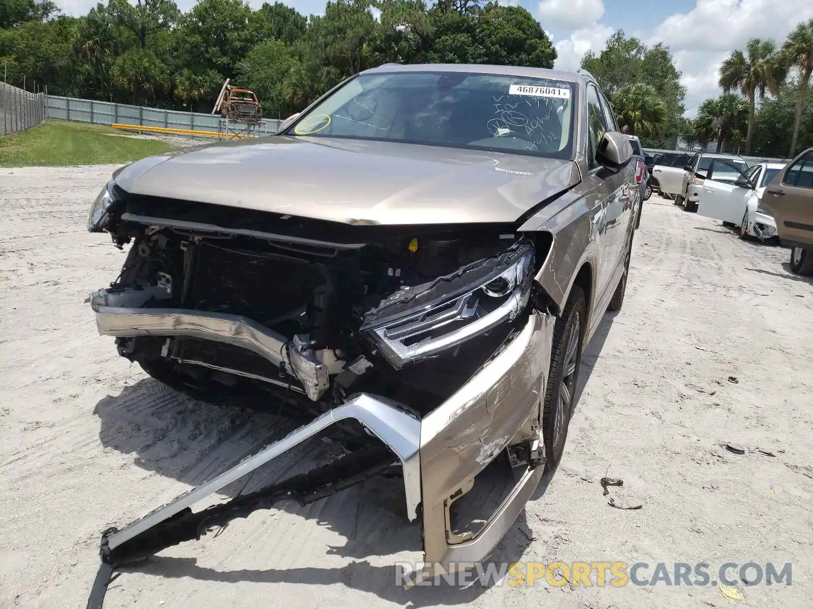 9 Photograph of a damaged car WA1AHAF72KD031568 AUDI Q7 2019