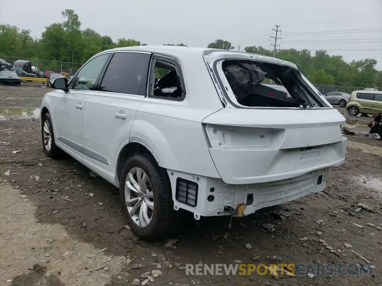 3 Фотография поврежденного автомобиля WA1AHAF72KD032459 AUDI Q7 2019